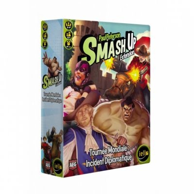 Jeu de Cartes Strat�gie Smash Up - Tourn�e Mondiale : Incident Diplomatique
