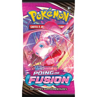 Booster Fran�ais Pok�mon EB08 - Ep�e et Bouclier 8 - Poing de Fusion