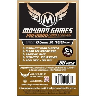 Prot�ges cartes Sp�ciaux  Mayday Games - 7 Wonders Magnum 65x100mm PREMIUM - par 80