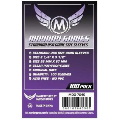 Prot�ges cartes Sp�ciaux  Mayday Games - USA Standard 56x87mm - par 100
