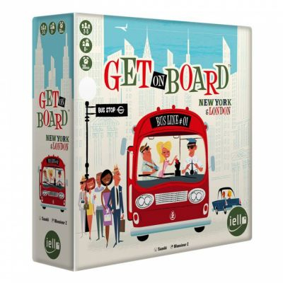 Jeu de Cartes Strat�gie Get on Board - London & New York