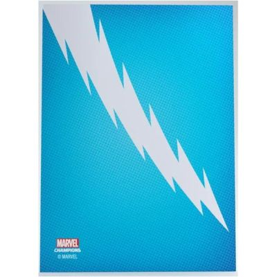 Prot�ges Cartes Standard  50 Prime Sleeves - 66x91mm Standard Card Game - Marvel Champions Quicksilver