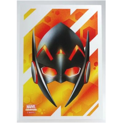 Prot�ges Cartes Standard  50 Prime Sleeves - 66x91mm Standard Card Game - Marvel Champions Wasp