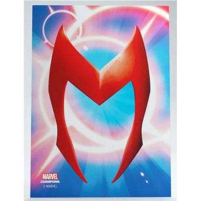 Prot�ges Cartes Standard  50 Prime Sleeves - 66x91mm Standard Card Game - Marvel Champions Scarlet Witch