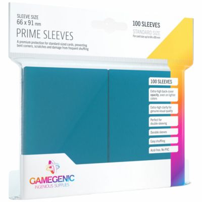 Prot�ges Cartes Standard  100 Pochettes - Prime  - Bleu