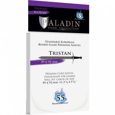 Prot�ges cartes Sp�ciaux  Board Games Sleeves - Tristan - 59x92mm - par 55