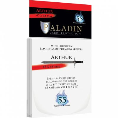 Prot�ges cartes Sp�ciaux  Board Games Sleeves - Arthur - 45x68mm - par 55