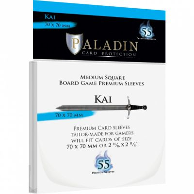 Prot�ges cartes Sp�ciaux  Board Games Sleeves - Kai Premium - 70x70mm - par 55