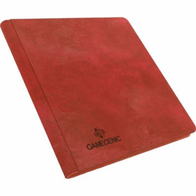 Portfolio PROBINDER - 12 Cases  Zip-UP  Album - Rouge - 480 Cases (20 Pages De 24 )