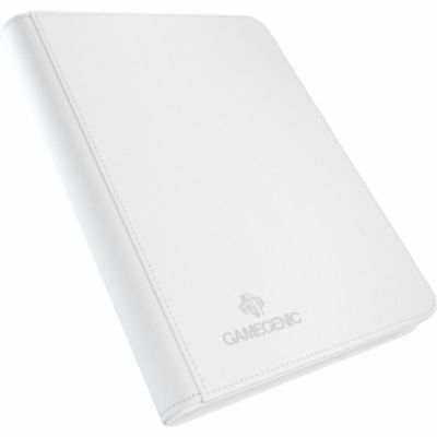 Portfolio A5 - 4 Cases  Zip-UP  Album - Blanc - 160 Cases (20 Pages De 8)