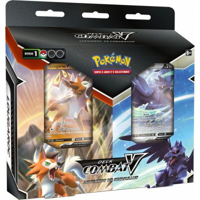 Decks Pr�construits Pok�mon Deck de Combat V - Lougaroc  Vs Corvaillus