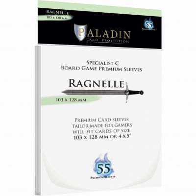 Prot�ges cartes Sp�ciaux  Board Games Sleeves - Ragnelle - 103x128mm - par 55