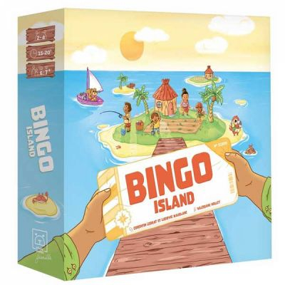 Jeu de Plateau Enfant Bingo Island