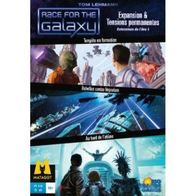 Jeu de Cartes Strat�gie Race For The Galaxy : Arc 1 : expansion & tensions permanentes