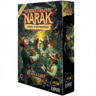 Jeu de Plateau Aventure Les Ruines perdues de Narak - Extension : Chefs d'exp�dition