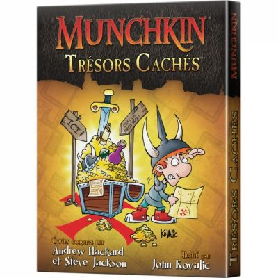 Jeu de Cartes Best-Seller Munchkin : Tr�sors Cach�s
