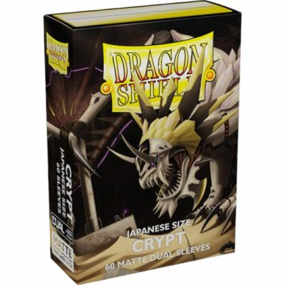 Prot�ges Cartes Format JAP  Dragon Shield - 60 Japanese Sleeves Dual Matte - Crypt