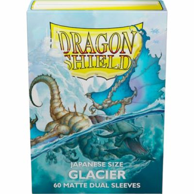 Prot�ges Cartes Format JAP  Dragon Shield - 60 Japanese Sleeves Dual Matte - Glacier