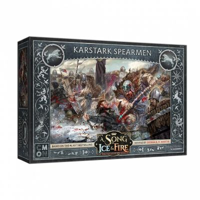 Figurine Pop-Culture Le Tr�ne de Fer : le Jeu de Figurines - Lanciers Karstark