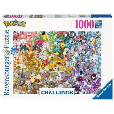  R�flexion Puzzle Pokemon : Challenge - 1000 pi�ces