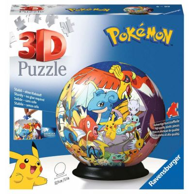  R�flexion Ravensburger - Puzzle 3D - Pokemon Rond : 75 pi�ces
