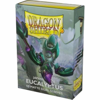 Prot�ges Cartes Format JAP  Dragon Shield - 60 Japanese Sleeves Dual Matte - Eucalyptus