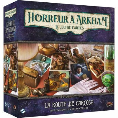 Deck-Building Initi� Horreur � Arkham : Le Jeu de Cartes - La route de Carcosa : Extension Investigateurs