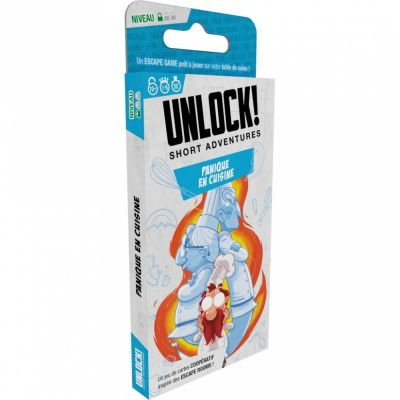 Enigme Unlock Unlock! Short Adventures 1 : Panique en Cuisine