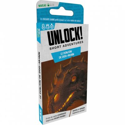 Enigme Unlock Unlock! Short Adventures 4 : Le Donjon de Doo-Arann