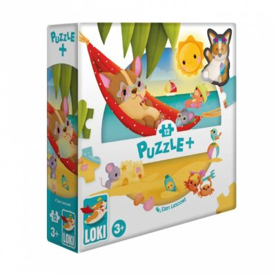 R�fl�xion Enfant Puzzle + : LOKI � la plage