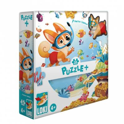 R�fl�xion Enfant Puzzle + : LOKI fait de la plong�e