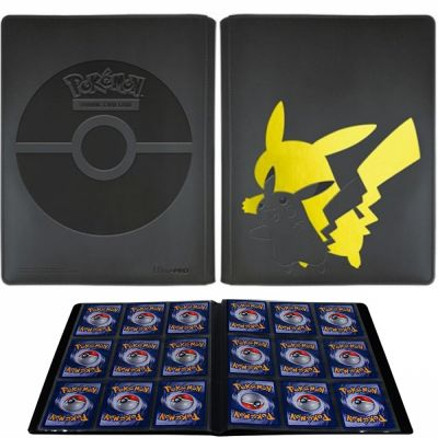 Portfolio PROBINDER A4 - 9 Cases Pok�mon PRO-BINDER - Simili Cuir Zipp� - Elite Series : Pikachu - 20 pages de 9 cases (360 cartes recto-verso)