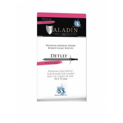 Prot�ges cartes Sp�ciaux  Board Games Sleeves - Detlef - 55x75mm - par 55
