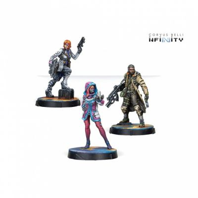 Figurine Strat�gie Infinity - Dire Foes Mission Pack Delta : Obsidian Head