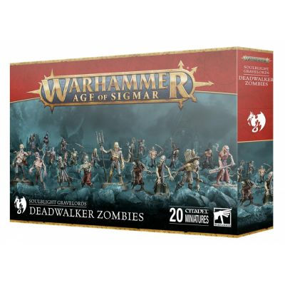 Figurine Warhammer Age of Sigmar Warhammer Age of Sigmar - Soulblight Gravelords : Deadwalker Zombies (Zombies Marchemorts)