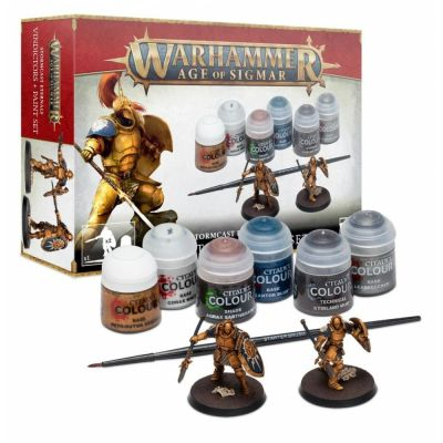 Figurine Warhammer Age of Sigmar Warhammer Age of Sigmar - Stormcast Eternals : Vindictors + Paint Set
