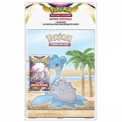 Portfolio A4 - 9 cases Pok�mon Lokhlass - A4 - 9 Cases + 1 Booster Ep�e et Bouclier EB11