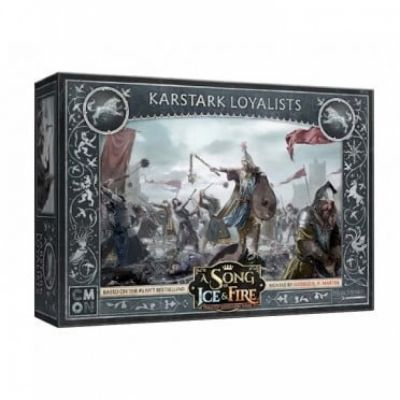 Figurine Pop-Culture Le Tr�ne de Fer : le Jeu de Figurines - Loyalistes de la maison Karstark