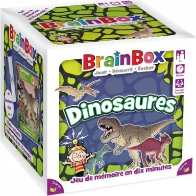 Jeu de Cartes R�flexion BrainBox: Dinosaures
