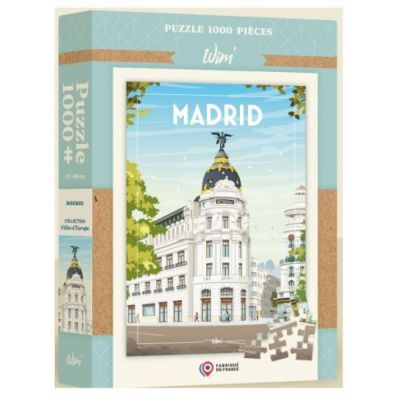  R�flexion Puzzle Wim - Madrid - 1000 Pi�ces