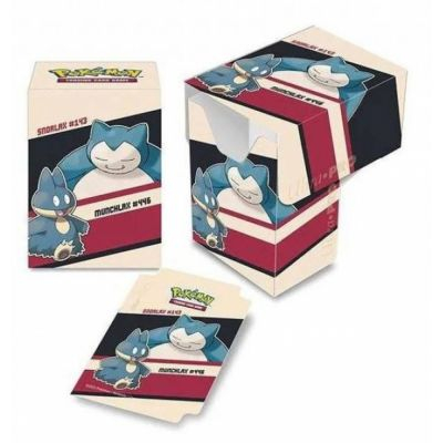 Deck Box illustr�e Pok�mon Ronflex & Goinfrex - Deckbox