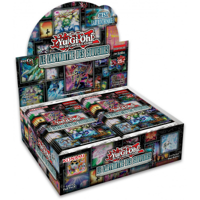 Boite de Boosters Fran�ais Yu-Gi-Oh! Display de 24 boosters - Le Labyrinthe des Souvenirs