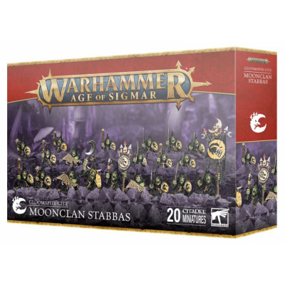 Figurine Warhammer Age of Sigmar Warhammer Age of Sigmar - Gloomspite Gitz : Moonclan Stabbas
