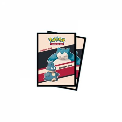 Prot�ges Cartes Standard Pok�mon Ronflex et Goinfrex - Par 65
