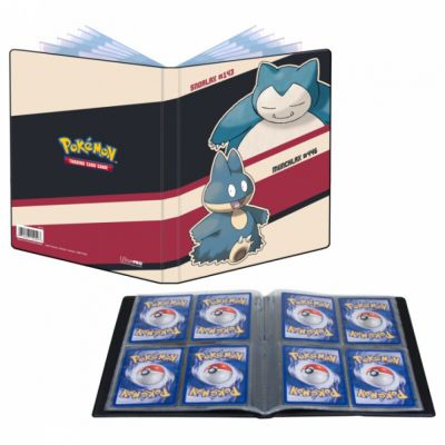 Portfolio A5 - 4 Cases Pok�mon Ronflex & Goinfrex - A5 - 4 Cases