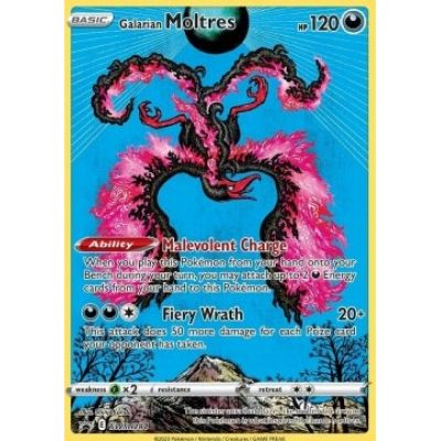 Cartes Sp�ciales Pok�mon Promo - Pokemon 12.5 - Z�nith Supr�me - Sulfura de Galar - SWSH284 - FR