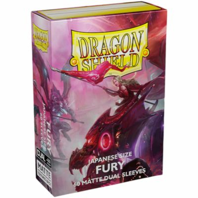 Prot�ges Cartes Format JAP  Dragon Shield - 60 Japanese Sleeves Dual Matte - Fury