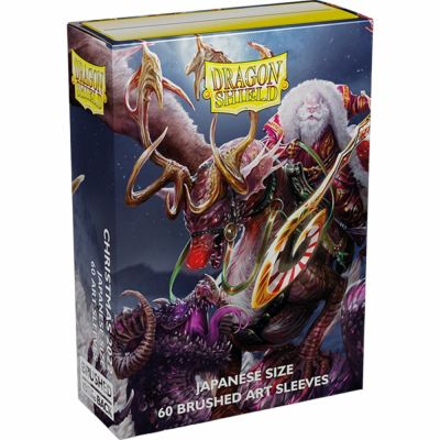 Prot�ges Cartes Format JAP  Dragon Shield Art Sleeves Matte - Christmas 2022 - par 60