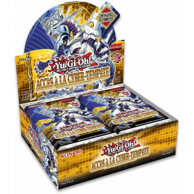 Boite de Boosters Fran�ais Yu-Gi-Oh! Display de 24 boosters - Acc�s � la Cyber-Temp�te