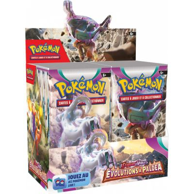 Boite de Boosters Fran�ais Pok�mon Display 36 Boosters EV02 - Ecarlate et Violet - Evolutions � Paldea